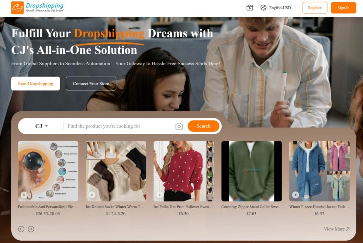 CJDropshipping product importer comparison