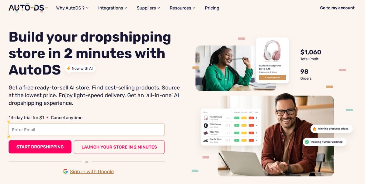 Master your dropshipping in Australia with AutoDS