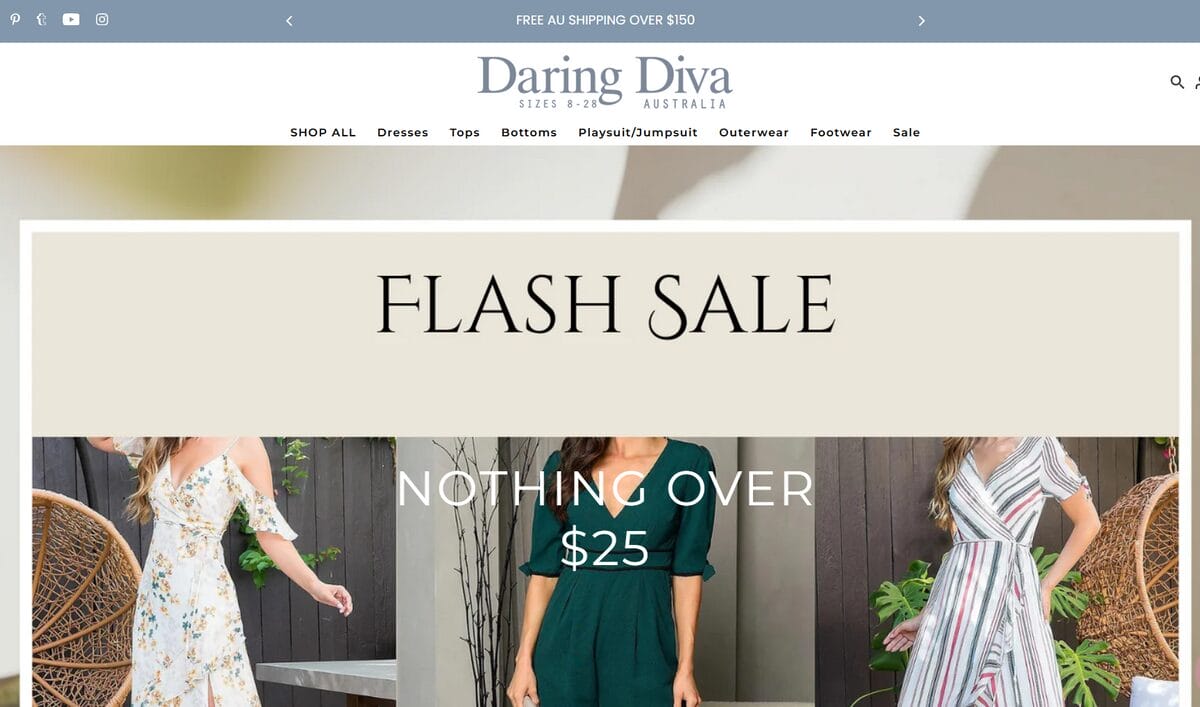 Daring Diva Fast Shipping supplier Australia