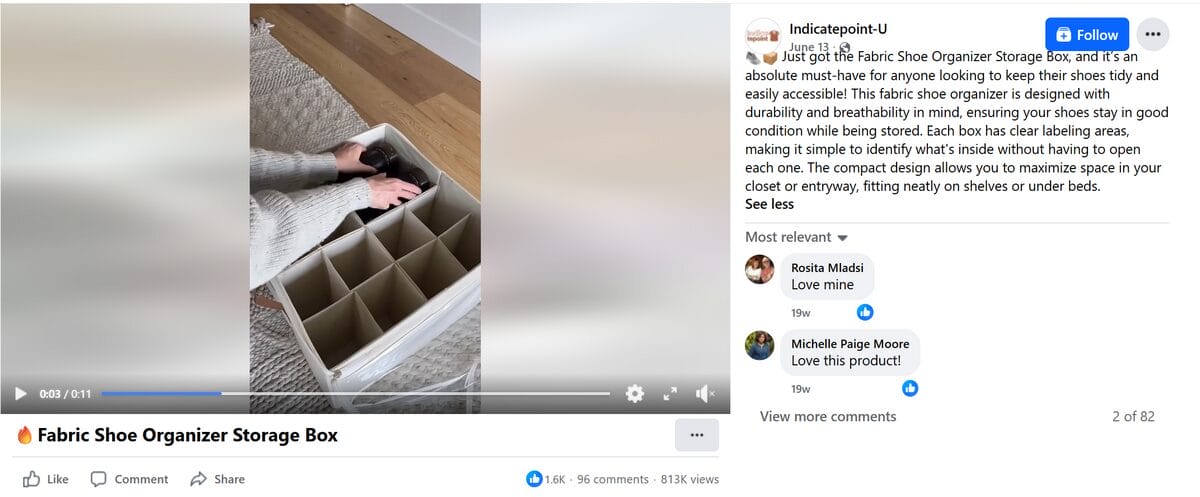 Facebook ads for best dropshipping products