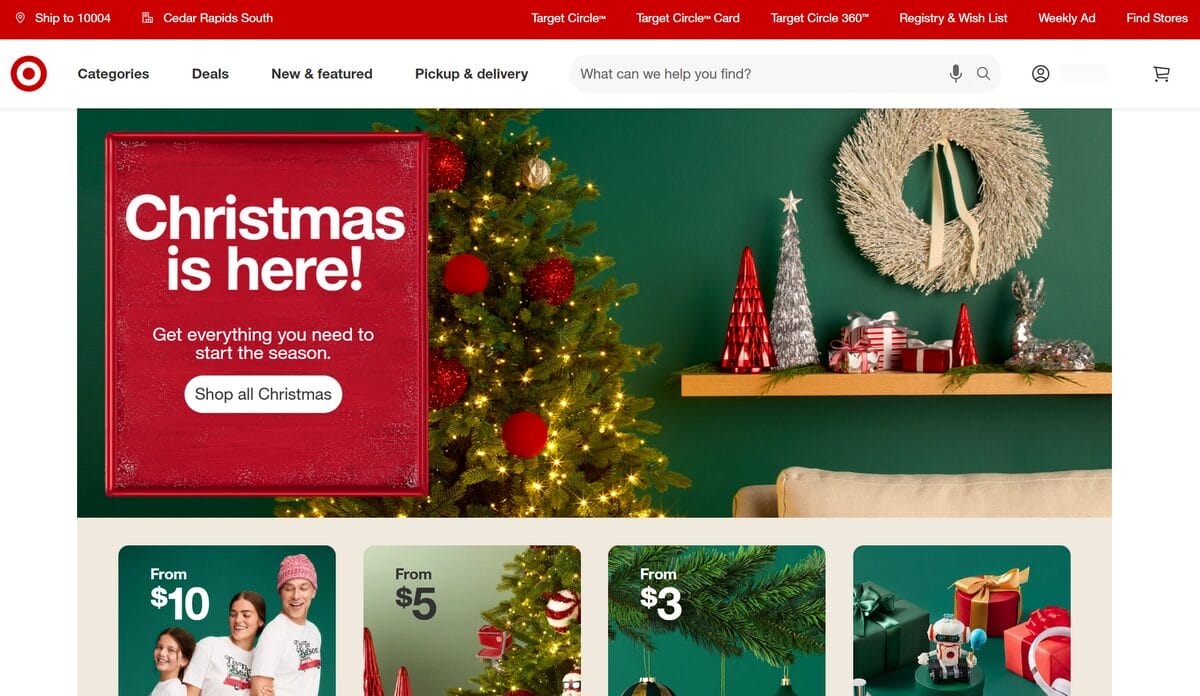 Target as a supplier for best products to dropship