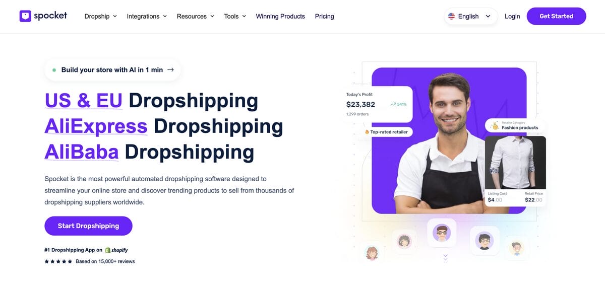 Spocket vs AutoDS, the all-in-one dropshipping platform, on customer support and ease of use