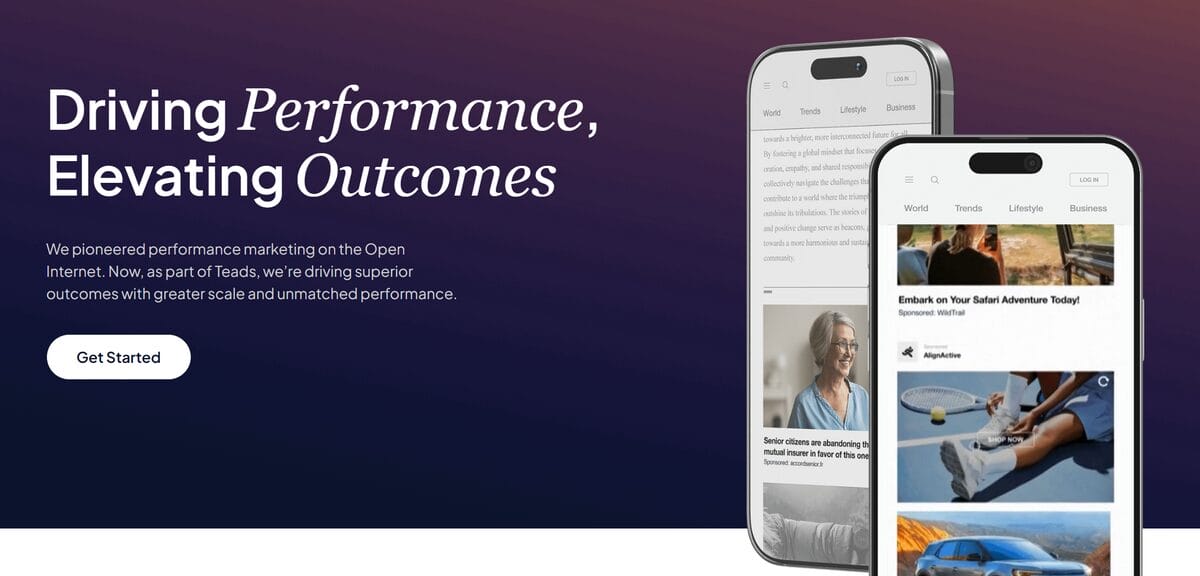 Top platform for native ads for eCommerce Outbrain