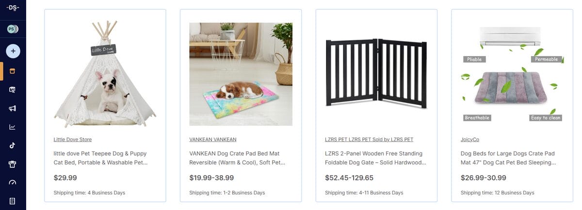 AutoDS Shopify niche dropshipping for pet supplies