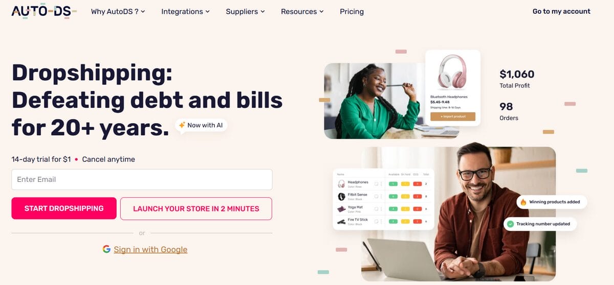 How AutoDS Solves Dropshipping Problems With Premium Automation