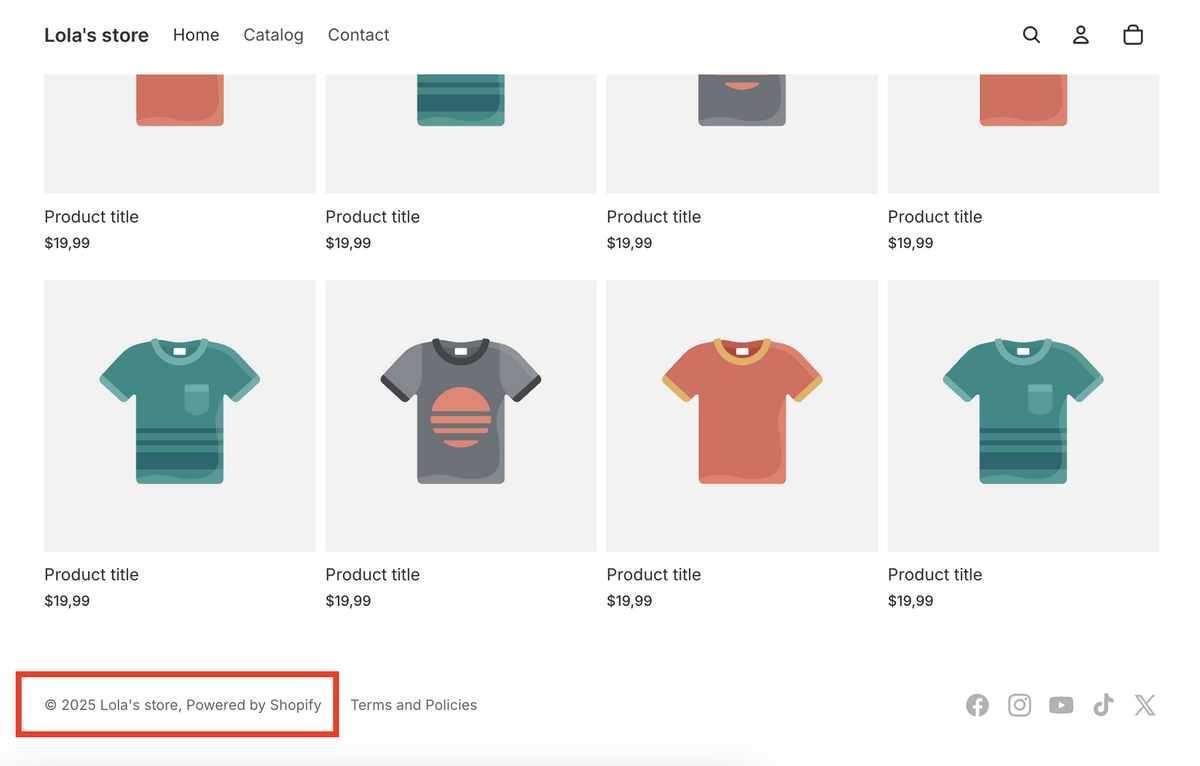 How to remove ‘Powered By Shopify’ from your store