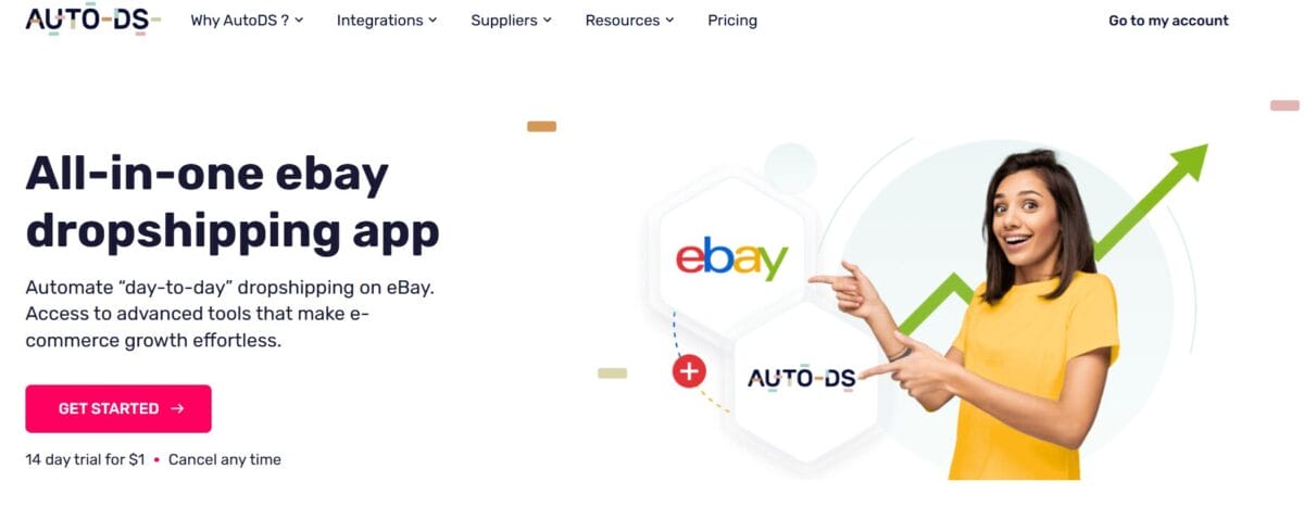 AutoDS to scale eBay dropshipping business and suppliers