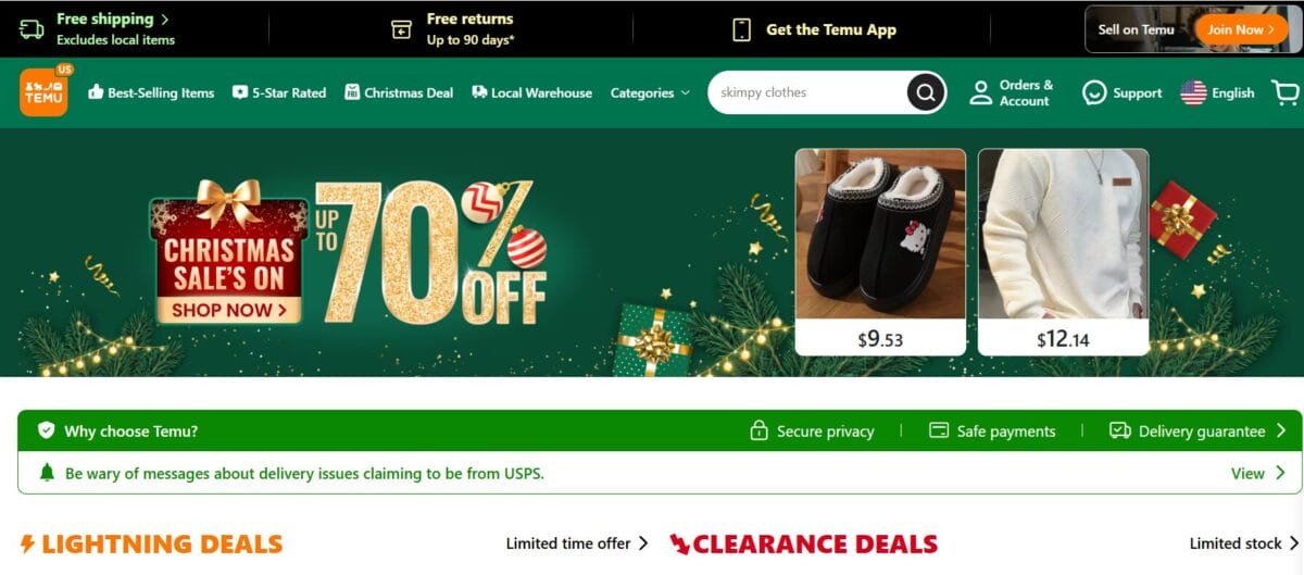 Temu as top eBay dropshipping supplier