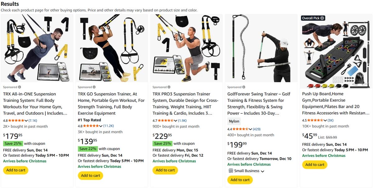 Amazon trending niches for 2026 home fitness accessories product research