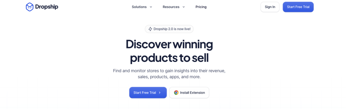 Dropship.io, one of the Dropispy alternatives