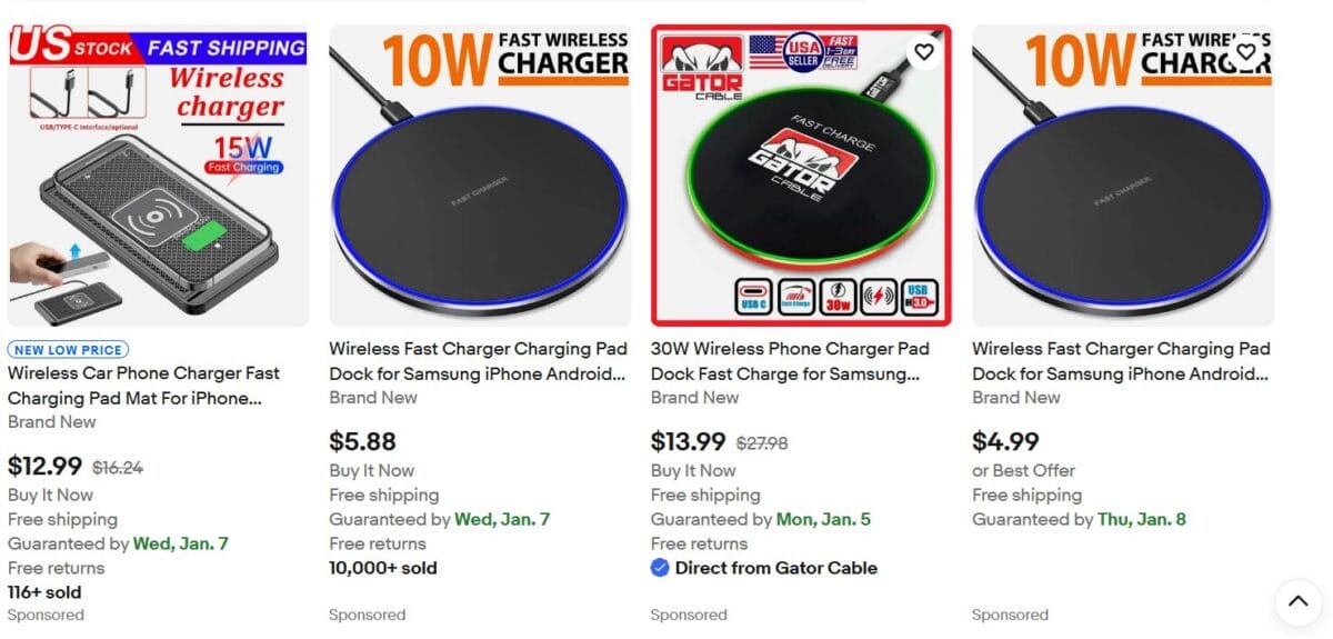Best dropshipping products for mobile gadgets selling wireless charging pads