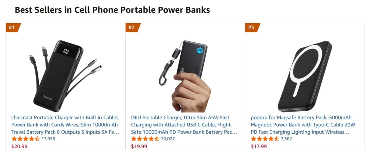 Best products for dropshipping mobile gadgets portable power banks
