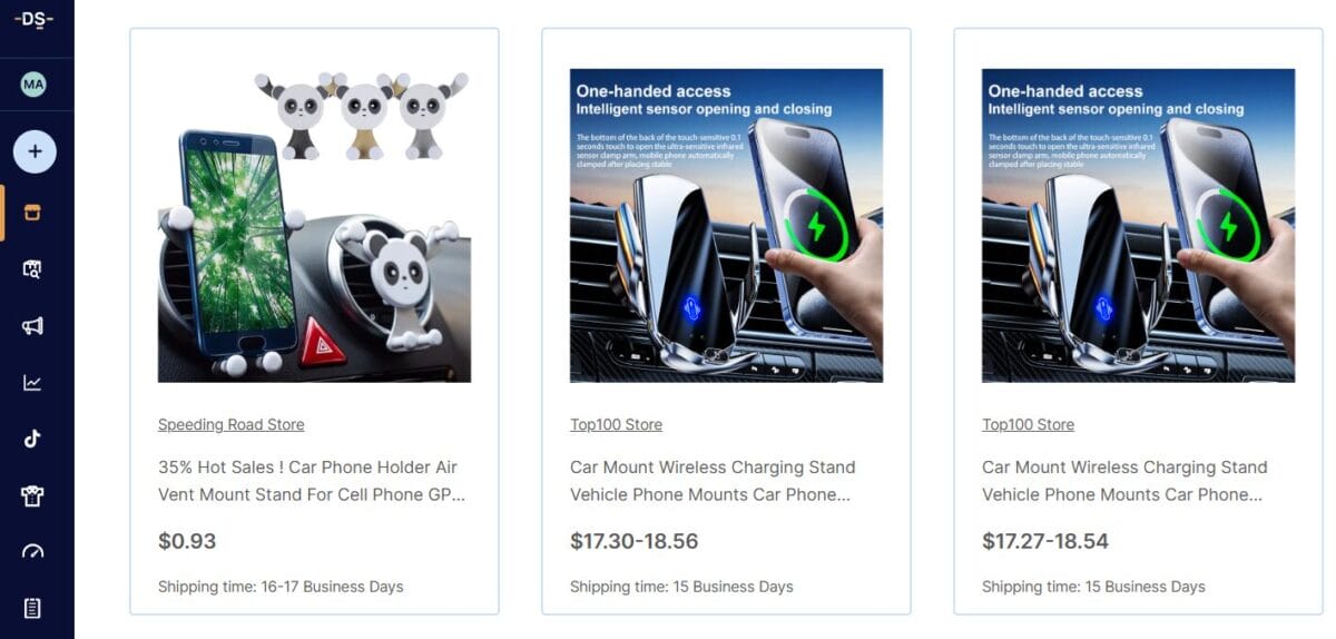 Best products for dropshipping mobile gadgets car phone mounts