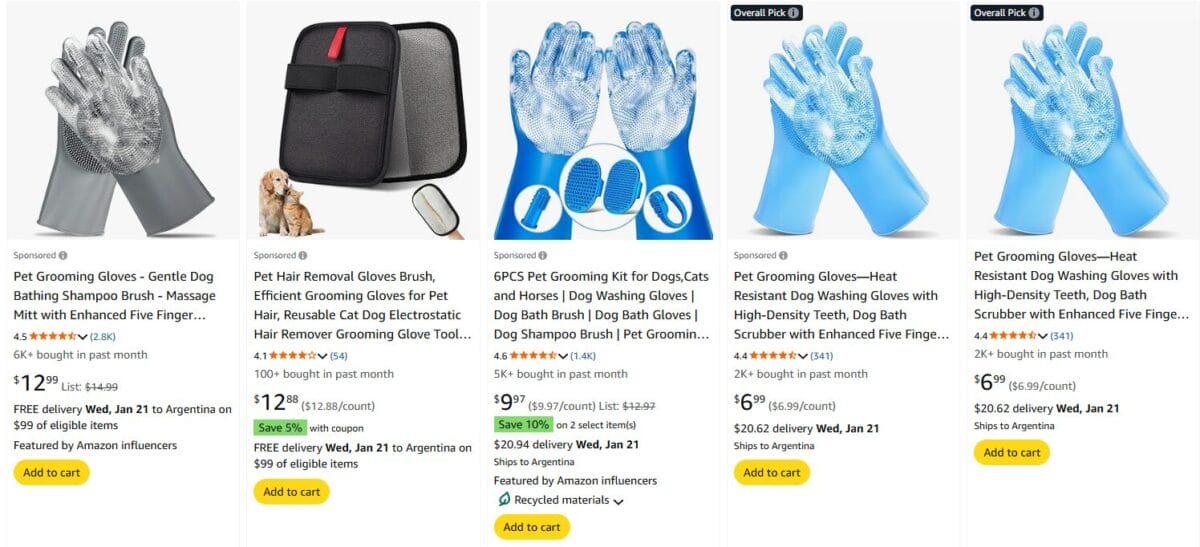 The pet niche is one of the most profitable niches for drosphiping