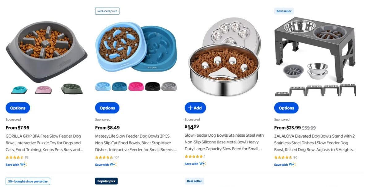 Anti-Choke Slow Feeders