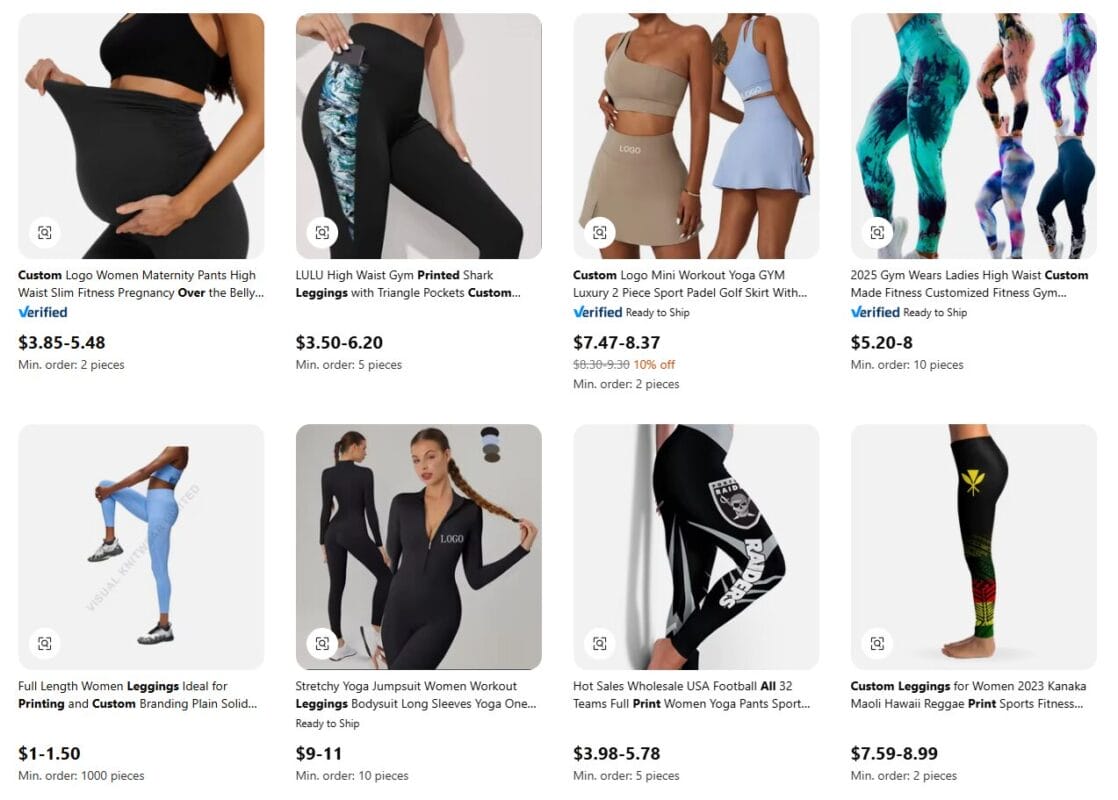 Yoga pants appeal to a massive public