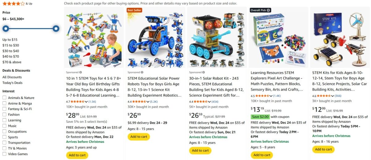 Dropshipping kids toys best products Educational STEM Toys