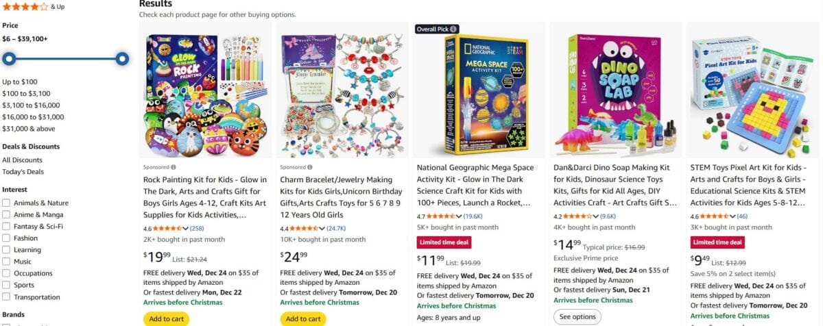 Creative DIY Craft Kits dropshipping kids toys best products