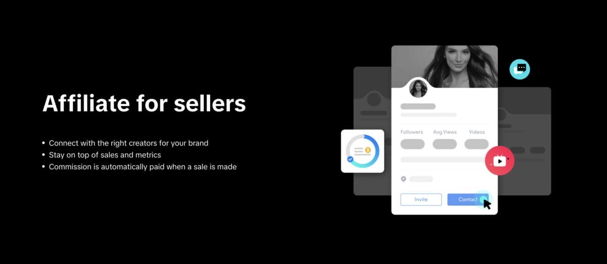 Role of sellers in the TikTok Shop Affiliate Program