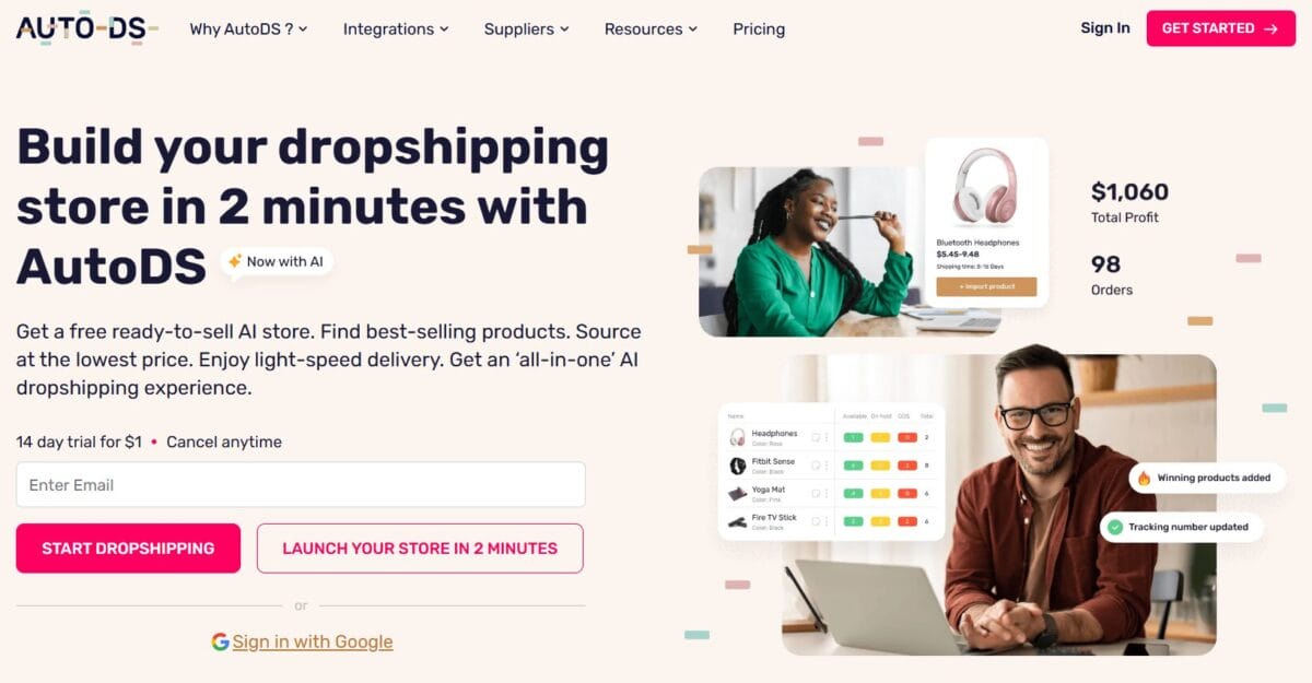 Leverage AutoDS To Sell On Amazon Without Inventory