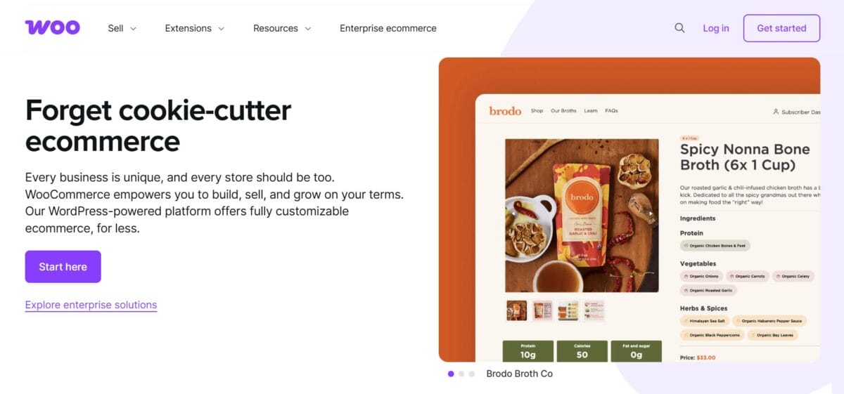 WooCommerce powers your WordPress e-commerce strategy