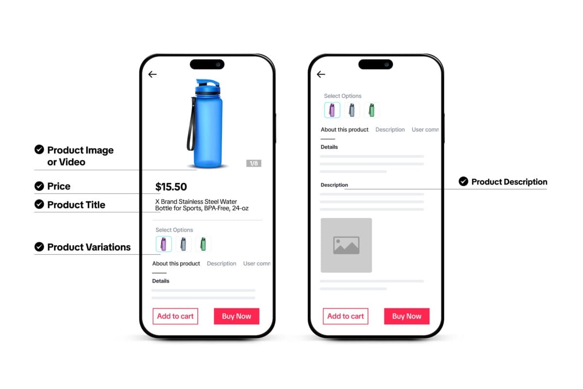 product listings on tiktok shop