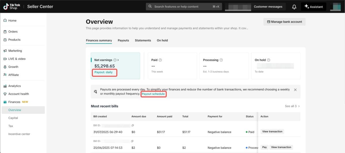 Tiktok Shop Payments, Fees, and Payouts