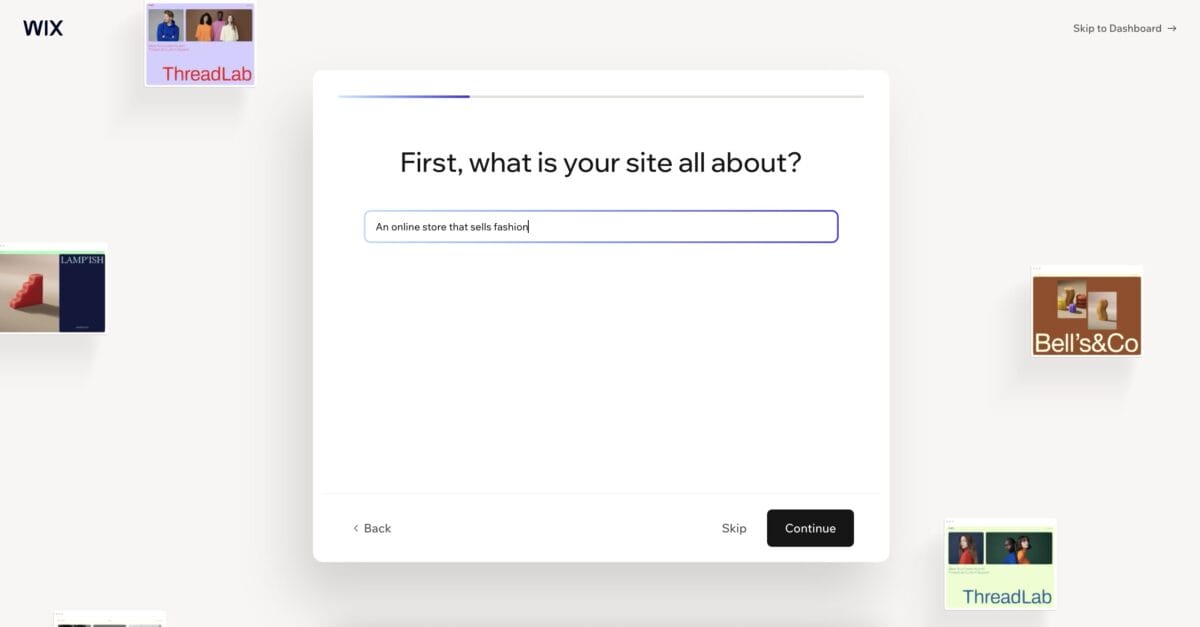 Create an online store to dropship on Wix