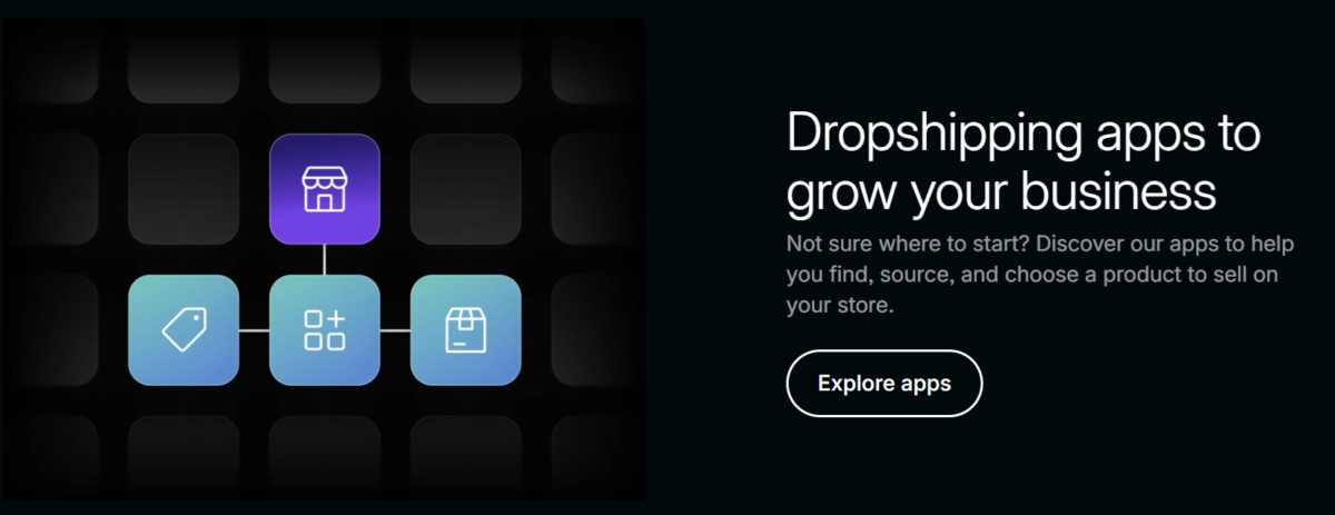 Shopify dropshipping apps integration for online business