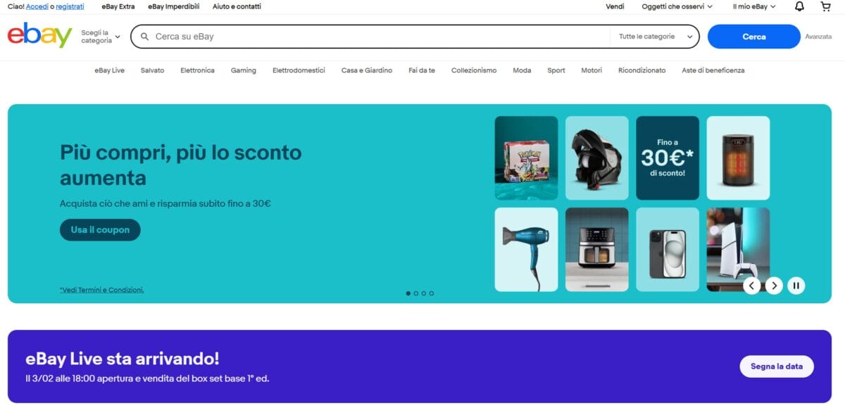 eBay per dropshipper