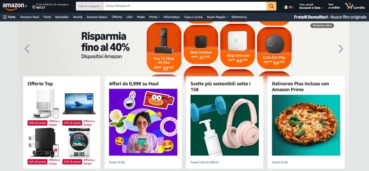 Amazon per negozi online e dropshipping