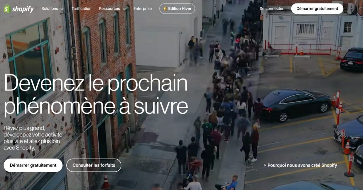Shopify pour le dropshipping