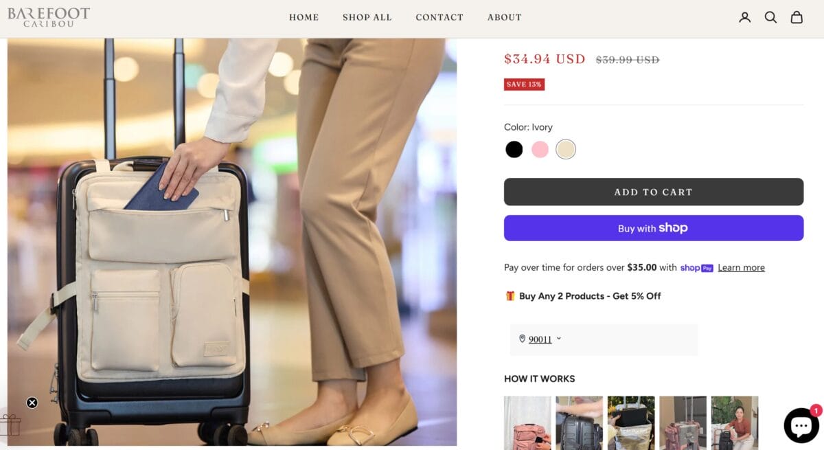Attachment Bag Of Cabin Suitcase seller website 2026
