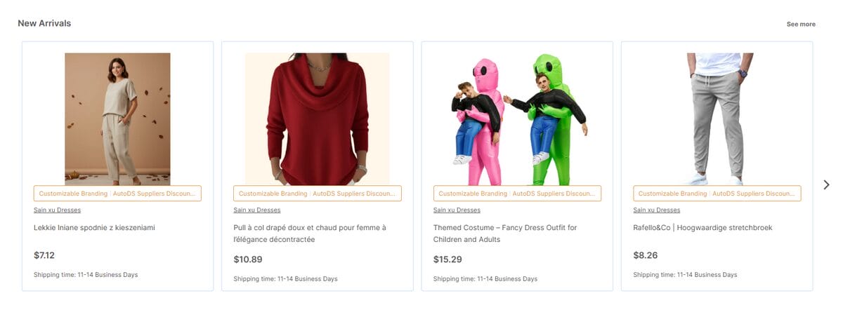Test more products with AutoDS