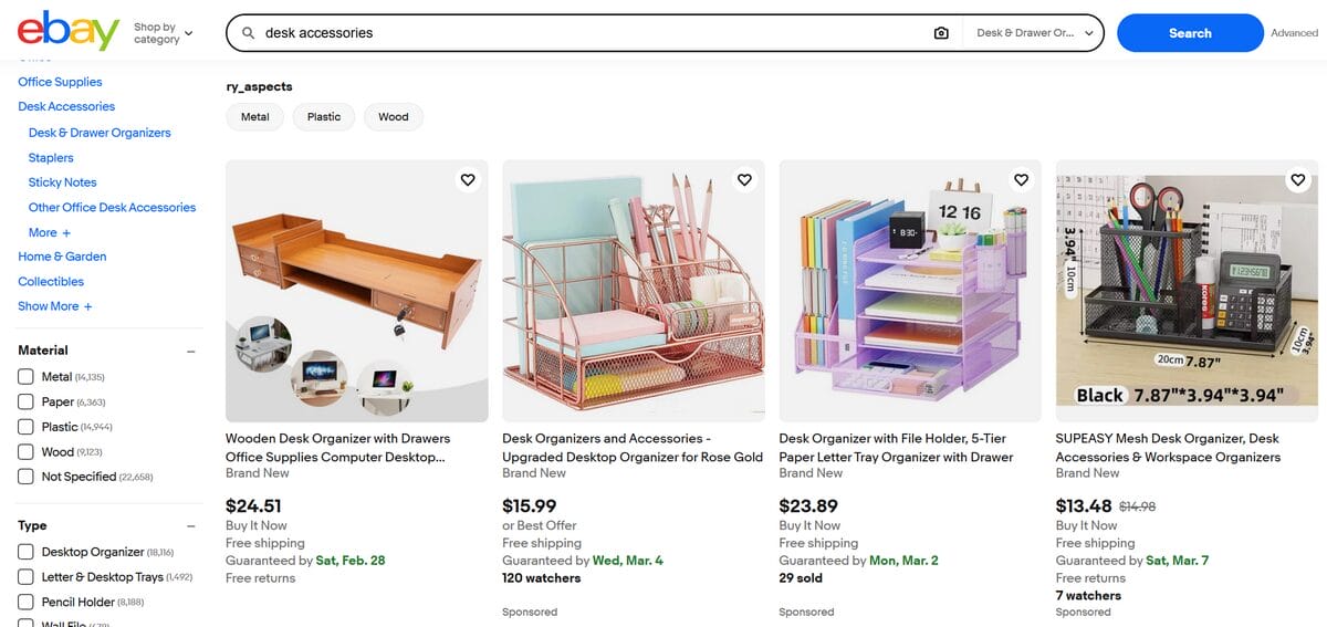 seasonal selling for february on ebay