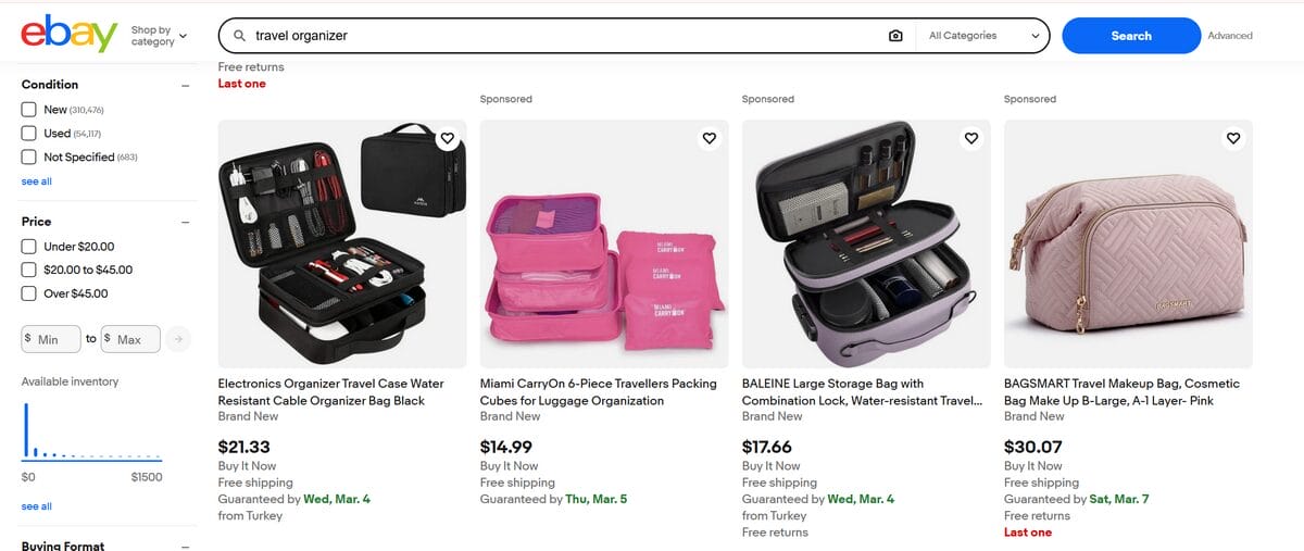 what to dropship on ebay in april