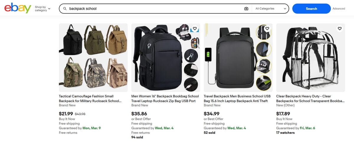 seasonal selling for june on ebay