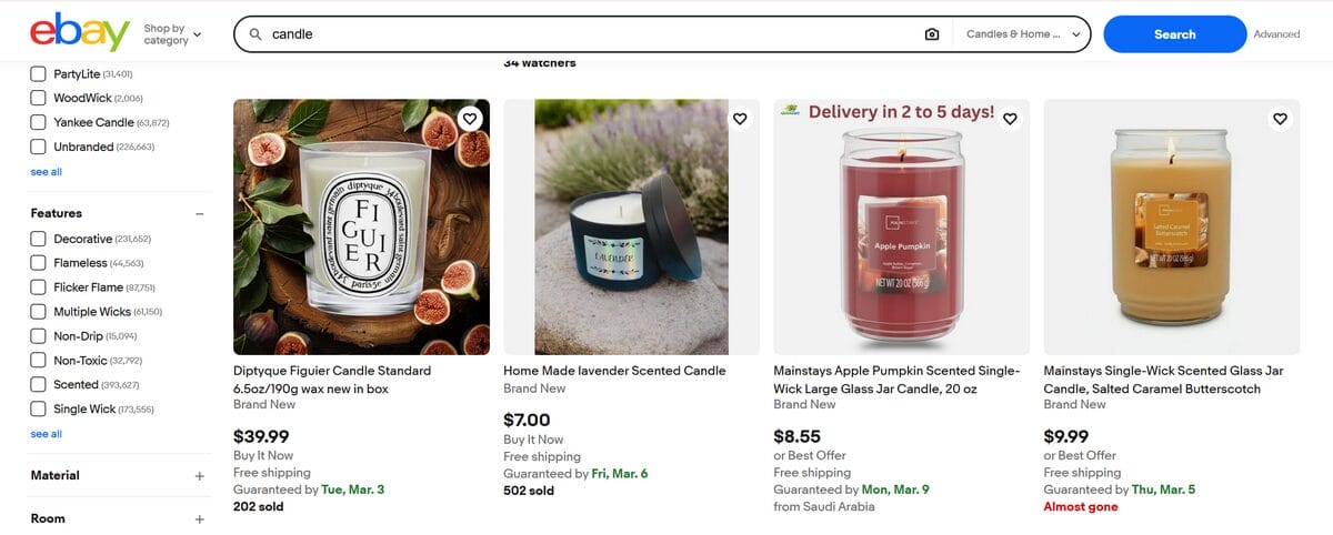 september seasonal selling on ebay