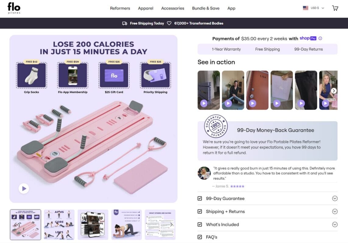 Multifunctional Fitness Board Seller Website