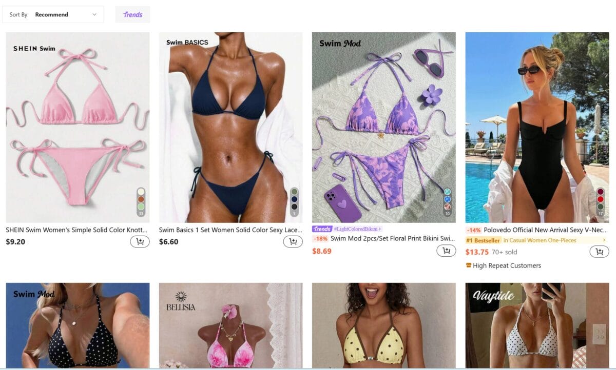 swimwear niche