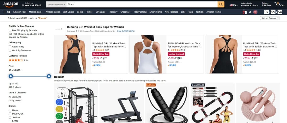 Amazon Dropshipping Fitness Gear Supplier