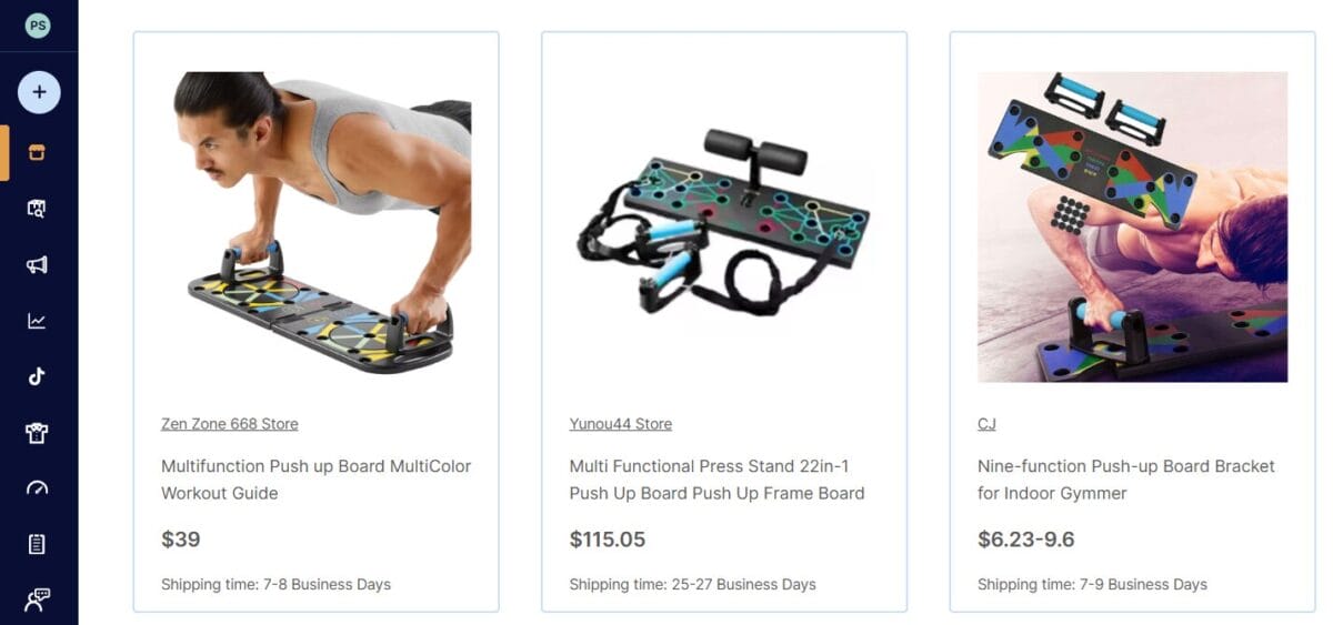 Push-Up Board Systems AutoDS dropshipping fitness