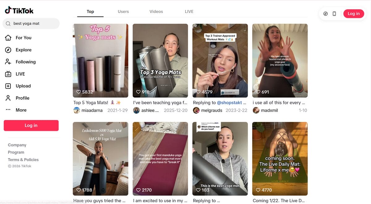 tiktok videos for dropshipping items