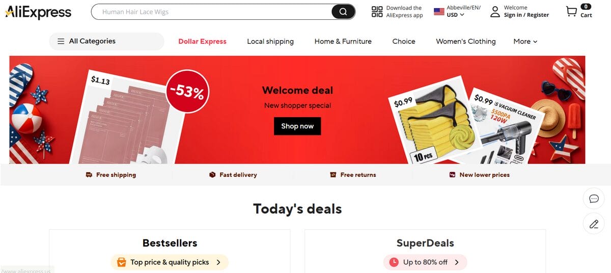 Aliexpress as a dropshipping suppliers