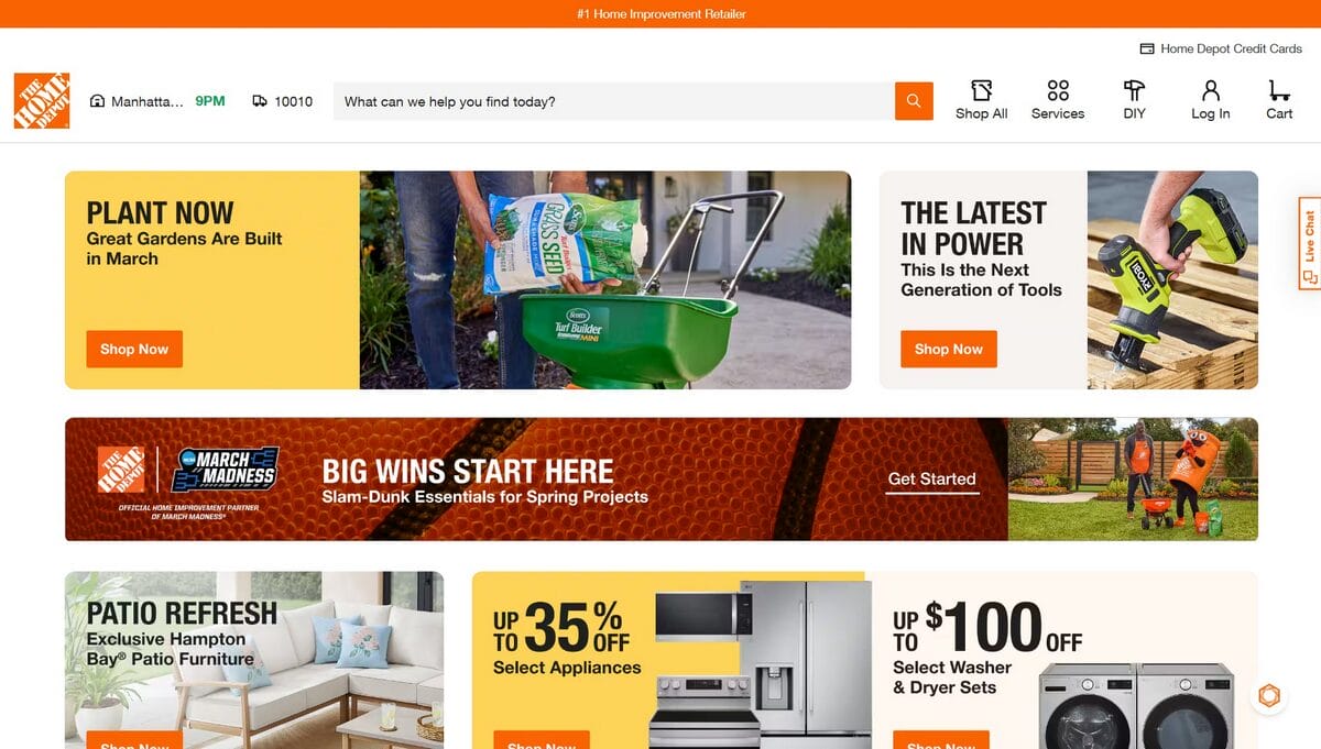 Home Depot dropshipping supplier