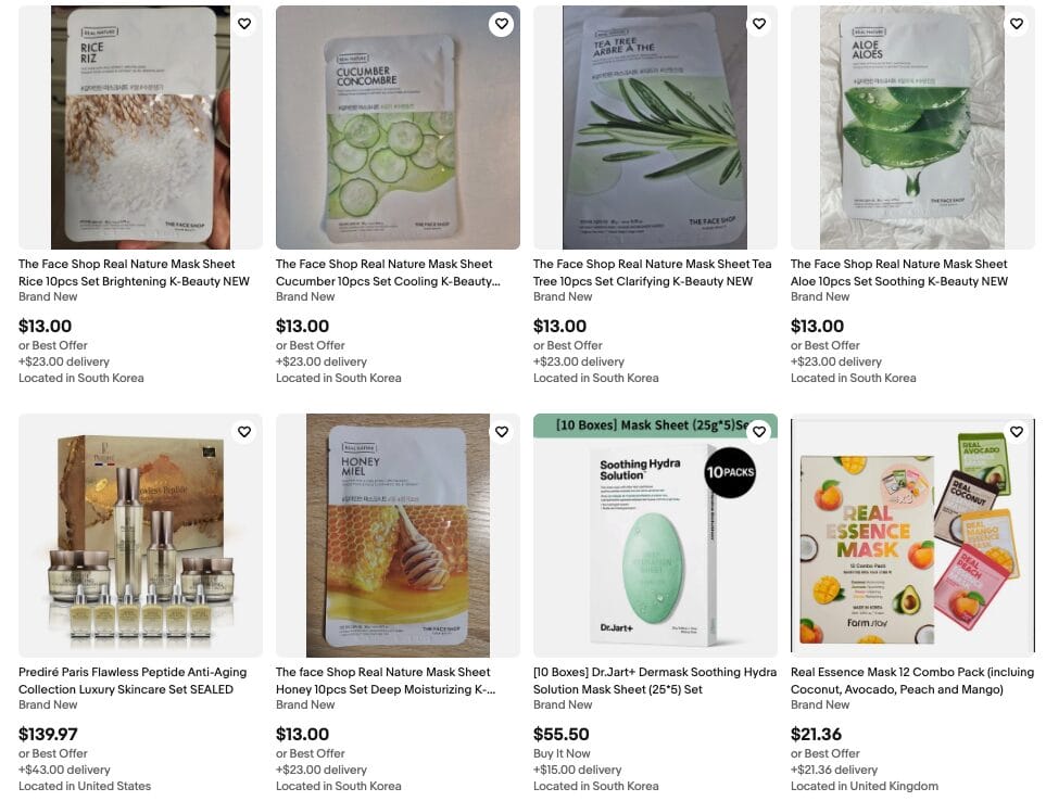 Hydrating Face Mask Set