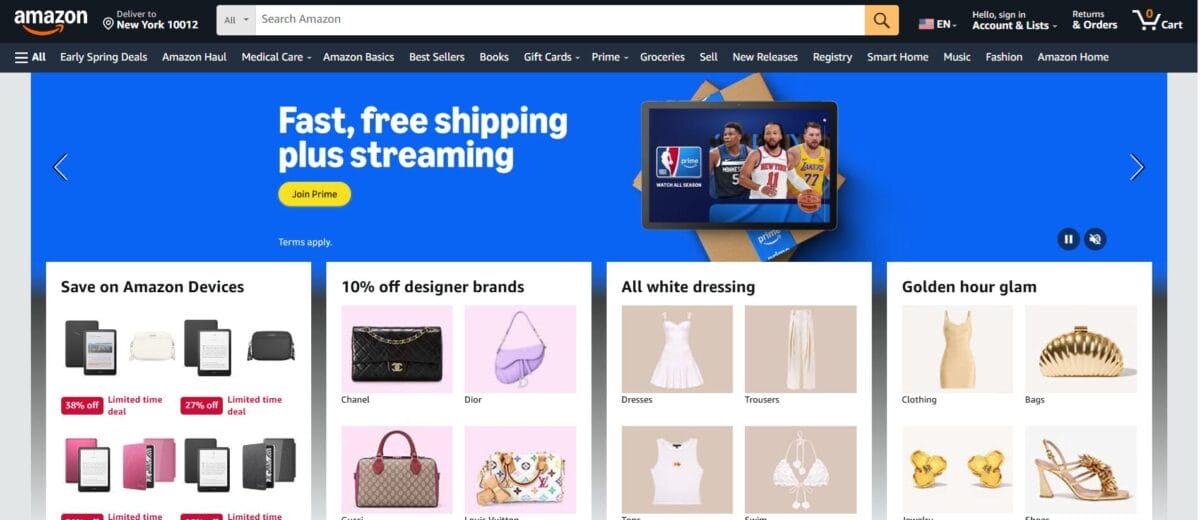 Amazon marketplace as a selling channel for dropshipping