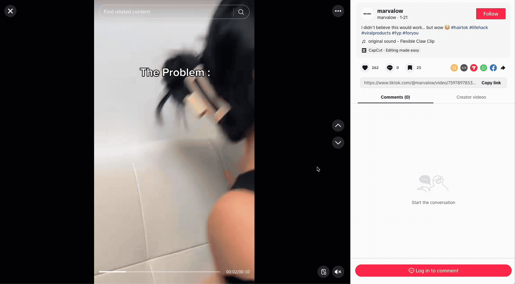 Relatable scenario video for TikTok marketing dropshipping