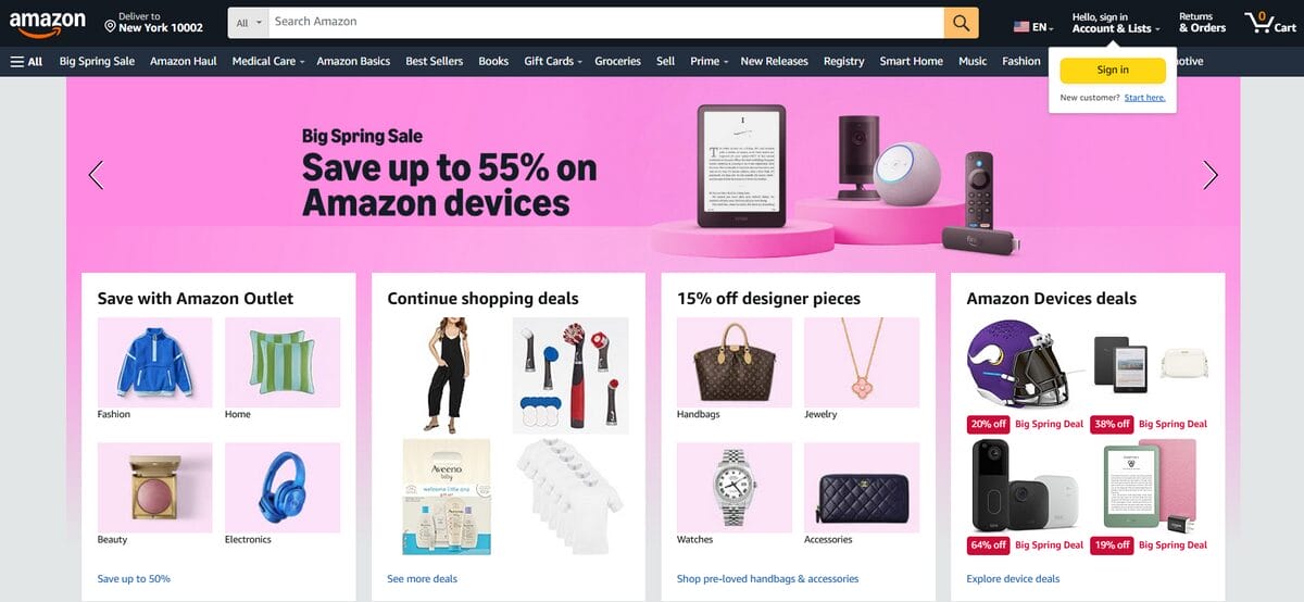 Amazon Platform for Dropshipping