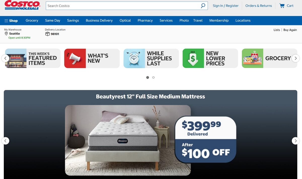 Costco as Shopify dropshipping supplier